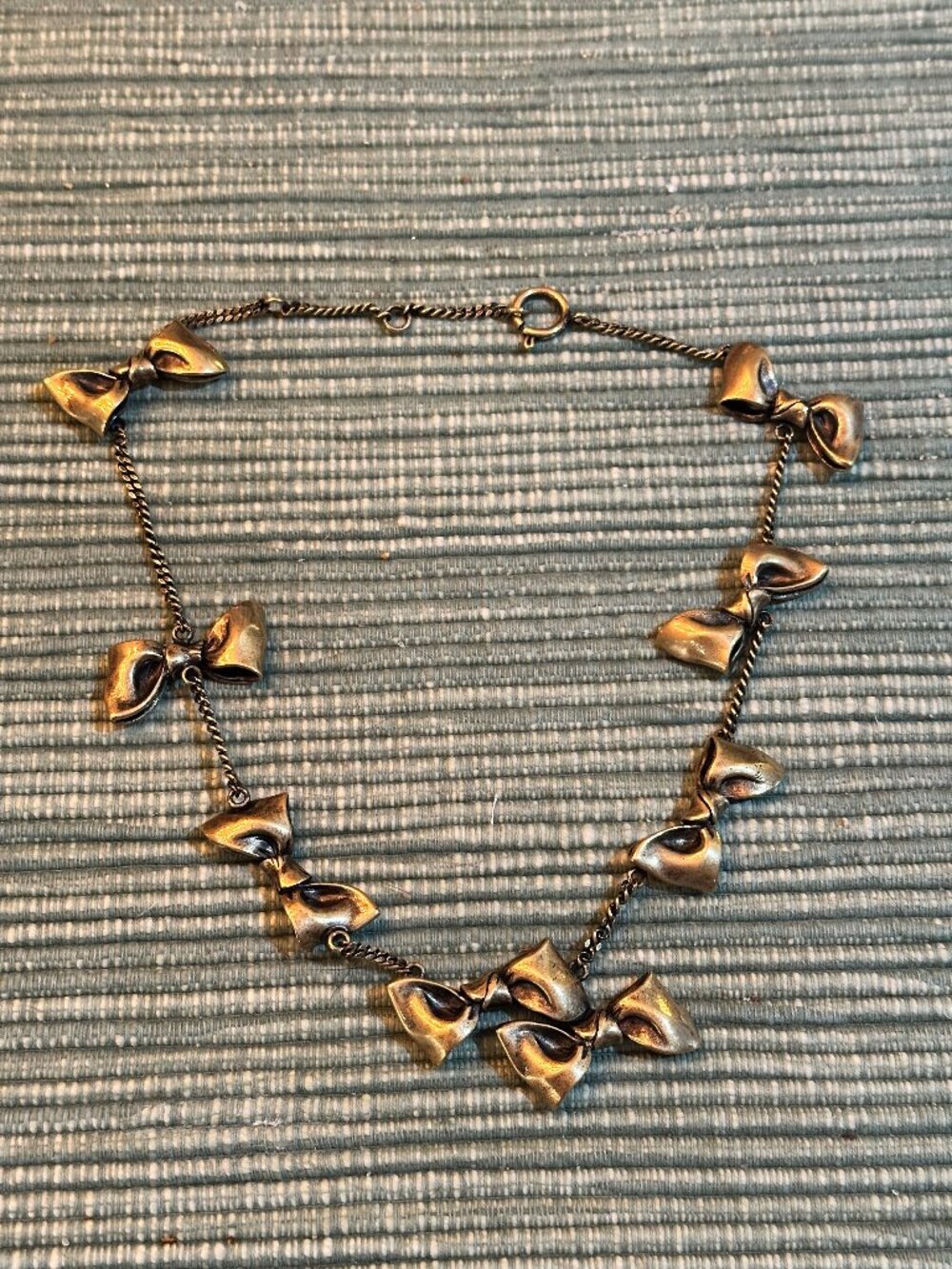 Acne Studios multi-bow necklace